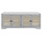 TREXM Rustic Storage Bench Multifunctional Wood Entryway Shoe Bench With Removable Cushion-60357762