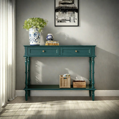 Retro Minimalist Multifunctional Console Table