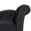 Chaise longue en velours avec accoudoir droit et espace de rangement-2132941837