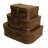 Set of 3 Paperboard Suitcases Decorative Storage Boxes-966711567
