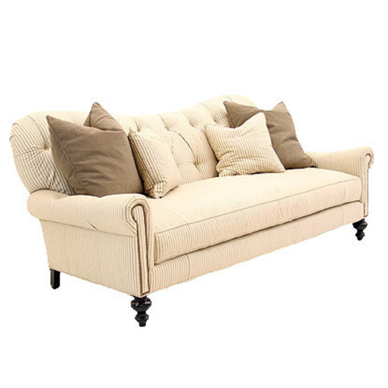 Sofa, Bella Black Performance Velvet, Pewter, Natural