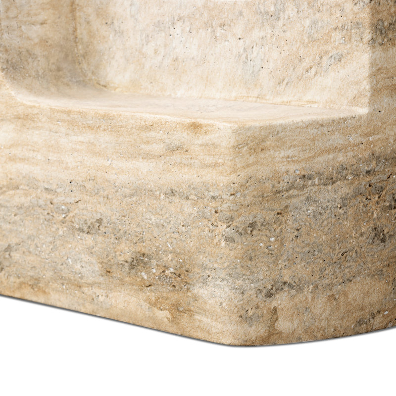 CLEMENTINE End Table, Sandy Grey