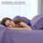 Lux Decor 4-Piece Ultra Soft Microfiber Sheet Set Deep Pocket Fitted Sheet, Wrinkle-Resistant & Easy Care Bedding-960111324-960111335