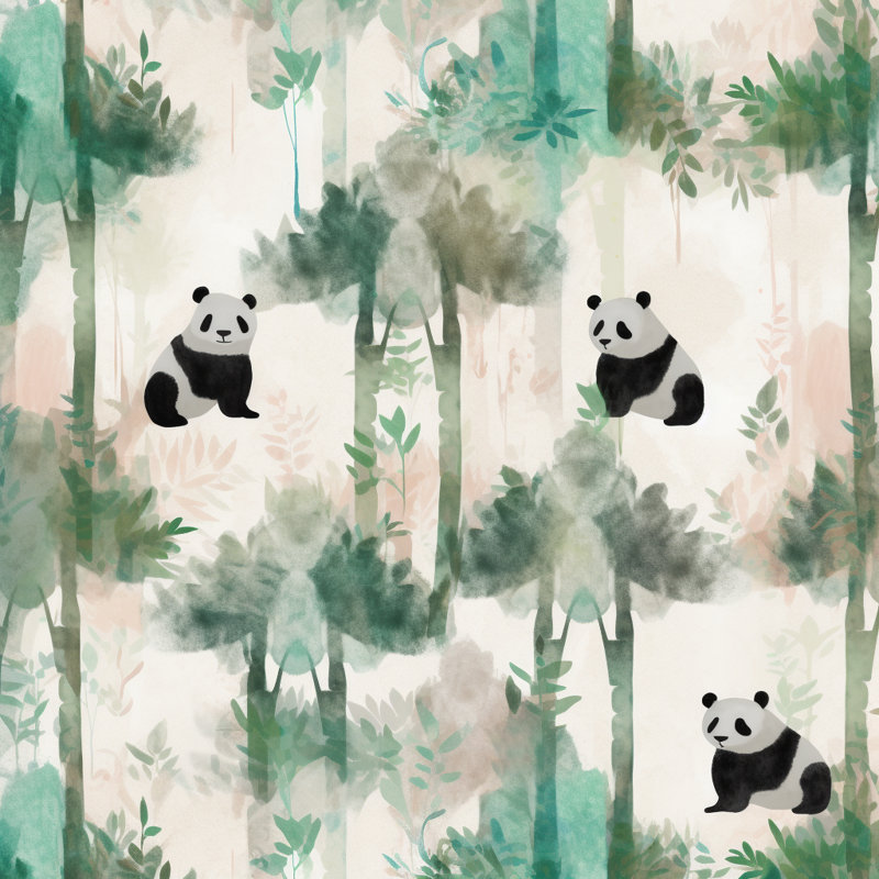 Panda Bamboo Bedding, Twin Extra Long Comforter