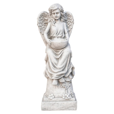Sculpture réaliste en oxyde de magnésium, figurine résistante aux intempéries pour la décoration du hall d'entrée du patio intérieur, finition artistique lisse pour la maison