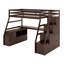 Lit mezzanine simple avec tiroirs et bureau-1988224567