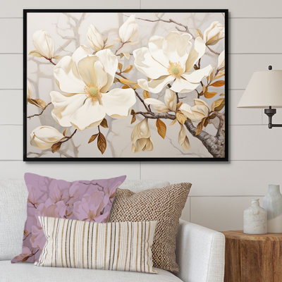 Décoration murale élégante Magnolias Serenyt - Magnolias