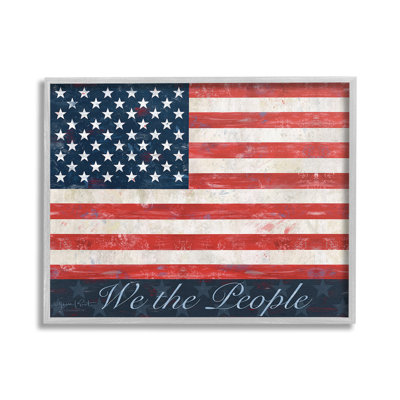Bc-609_FG " We The People Flag " by Annie LaPoint