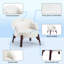 Chaises d'appoint rembourrées en velours 25,98 po Debbera-718744642