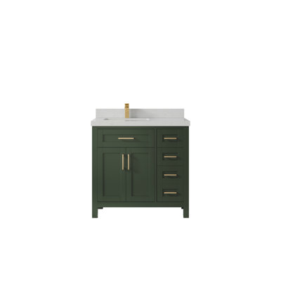 Ensemble de meuble-lavabo simple 36 po Haajar