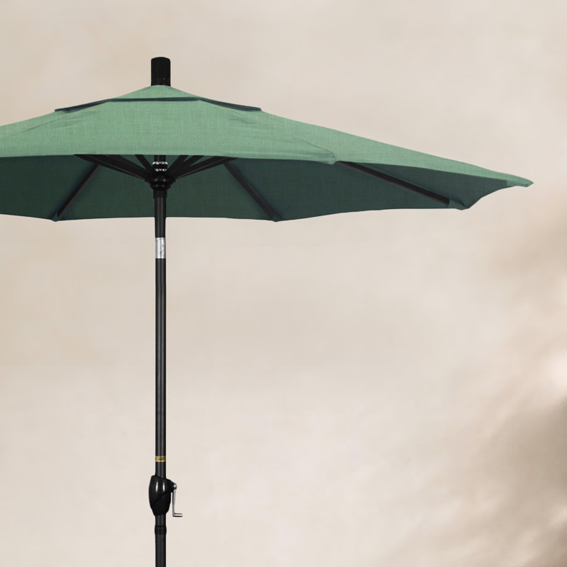 Parasol de marché 7,5', Toile Capri Performance, Bronze, Pacifique