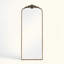Miroir vintage pleine longueur, miroirs arqués