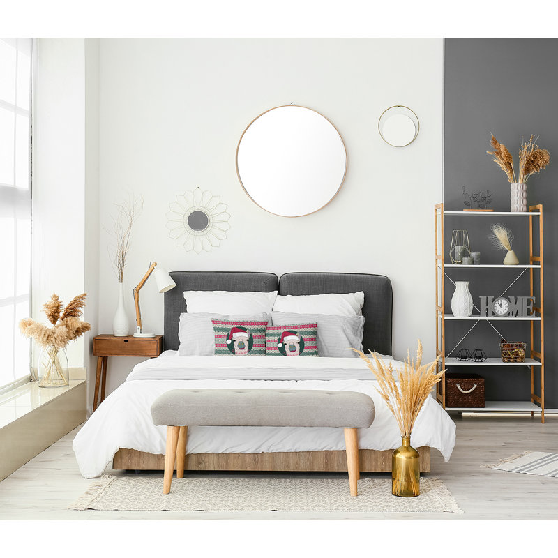 Geometric Reversible Throw Pillow, 16" x 16"