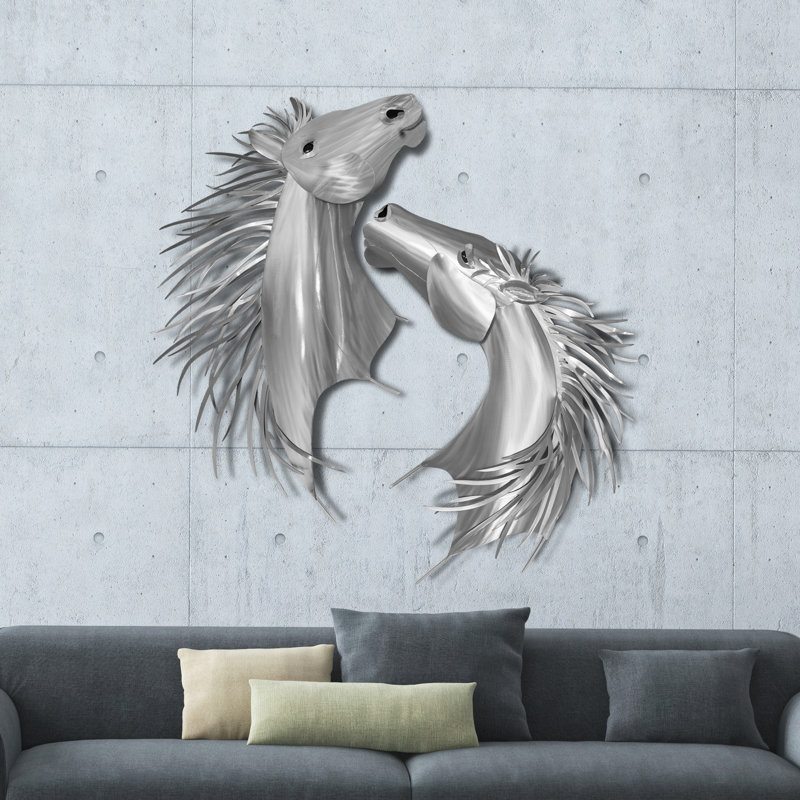 The Groove And Modern Handmade Traditional Landscape & Nature Wall Decor on Metal