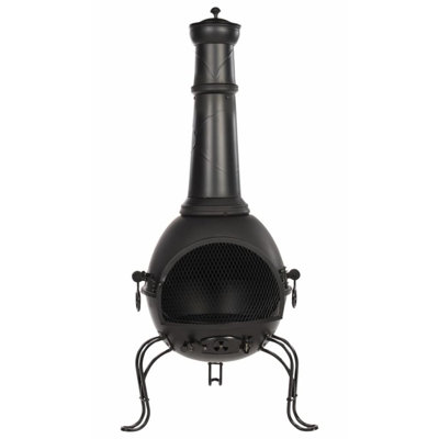 RedFire Fireplace with Grill "Cadiz" Classical Steel