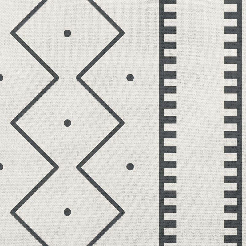 Coussin décoratif d'intérieur/d'extérieur, 18 po x 18 po, Poivre
