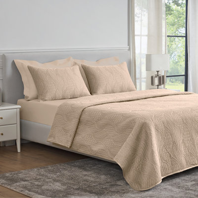 P/Kaufmann Home Briar Quilted Cotton 3-Piece Bedspread Set