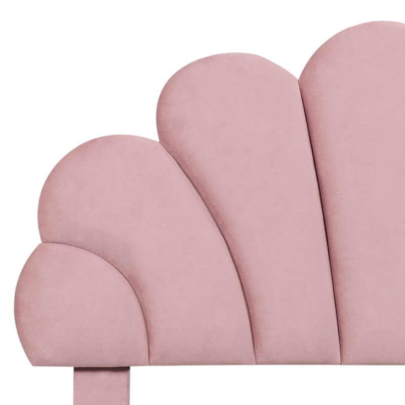 Adaway Upholstered Bed, Single (107cm x 194cm), Pink
