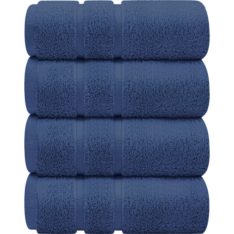 Cotton Hand Towel 50x100, Mid Blue