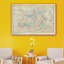 Carte de la porcelaine-impression d’art graphique sur toile encadrée-935744268-935744269