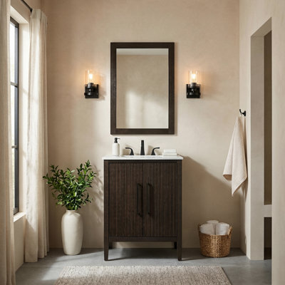 Meuble-lavabo simple 24 po