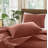 Brooklyn Loom Matte Cotton Velvet Wavy Square Stitch Quilt Set-118624097-118624100