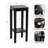 Avaria Square Tiered Wood Drink Table-1764362830