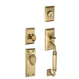 Fifth Avenue Handleset with Deadbolt and Door