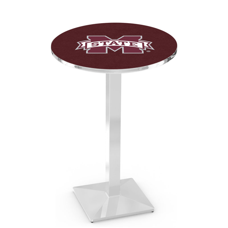 Table bistro NCAA 36 ", Chrome, Mississippi State University