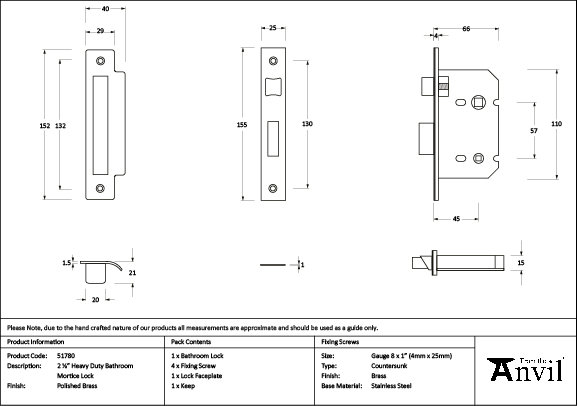 Product Dimensions