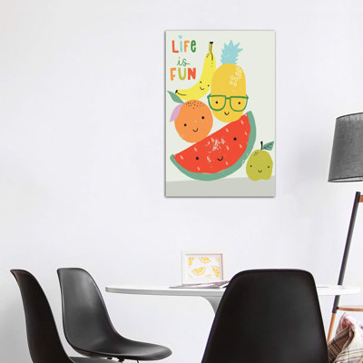 «Fruit Fun II» par Caroline Alfreds - impression d'art graphique