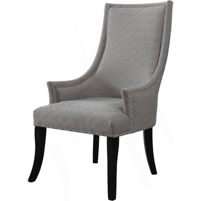 Chaise d'appoint à haut dossier