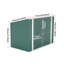 Pitched Roof Metal Garbage Shed-132283403