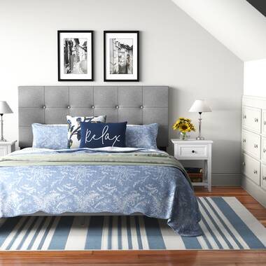 Mercury Row® Blakely Upholstered Standard Bed & Reviews