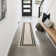 Double Border Machine Tufted Performance Natural Twist/Black Rug