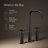 Purist Widespread Bathroom Sink Faucet with High Cross Handles and High Gooseneck Spout-93591907