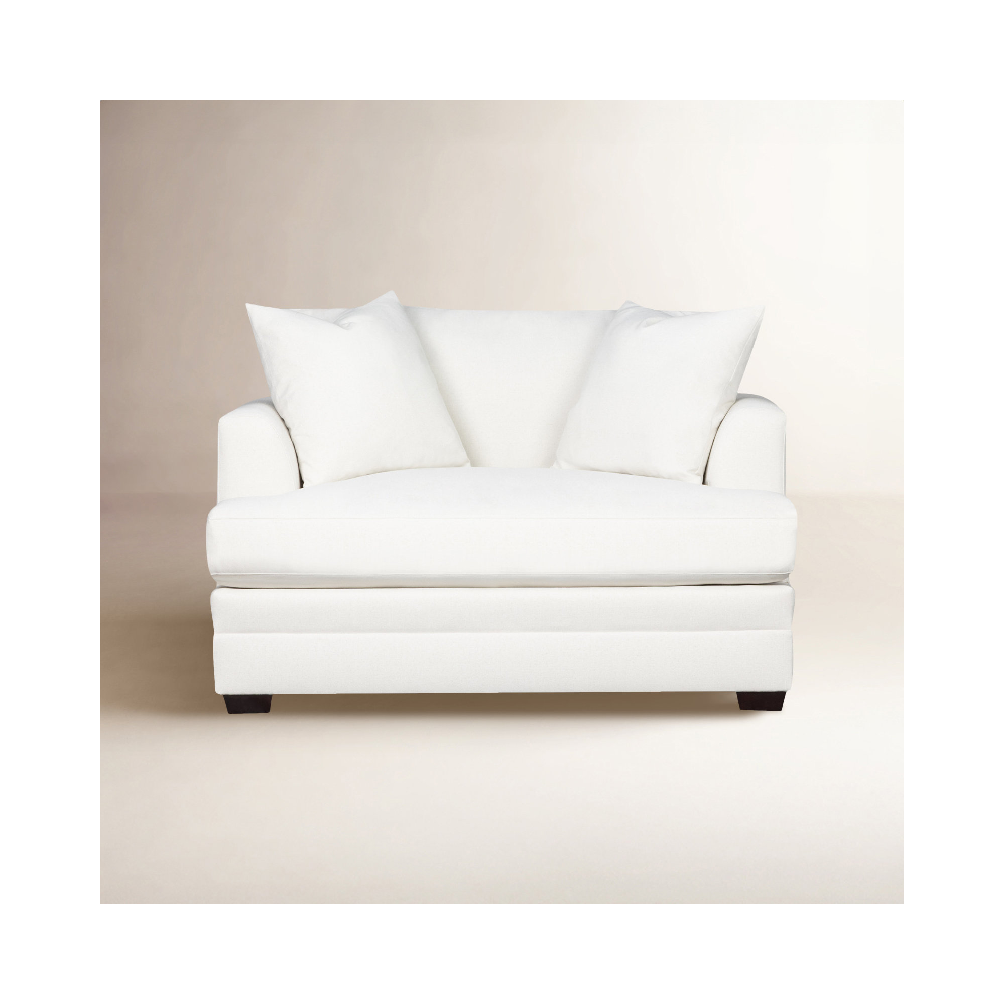 Edan Upholstered Chair And A Half, Bayou Stone Canvas