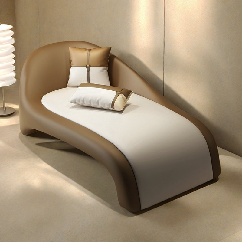 Méridiennes d'intérieur modernes Modern Home, Orienté à gauche (vu de face), Café, Beige