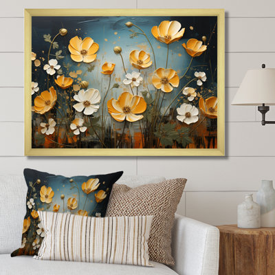 Marialana " Yellow Blue Buttercups Golden Glow Patchwork II "