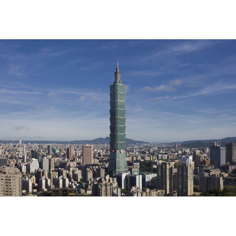 City Skyline by Rob_s - Wrapped Canvas Print, 30cm H x 46cm W