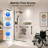 Single Fixed Glass Panel For Shower 32"×78", Thick Frameless Tempered Safety Glass Shower Screen-100824653