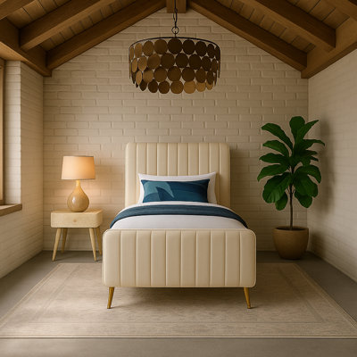 Upholstered Platform Bed