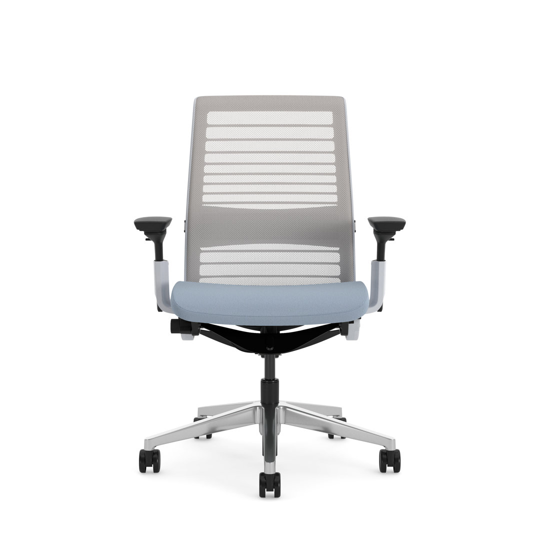 Think Ergonomischer Bürostuhl mit LiveBack Lumbalstütze, 4D-Armlehnen, nachhaltigem Design