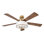56" Hampton 5 - Blade LED Standard Ceiling Fan with Wall Control and Light Kit Included