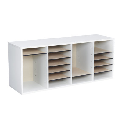 Medium Adjustable-Compartment Literature Organizer