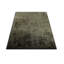 Tapis olive à tissage plat abstrait Rapture-53931350