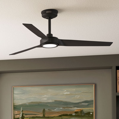 Ventilateur de plafond à 3 pales Wi-Fi ENERGY STAR® de 52 pouces avec ensemble d'éclairage DEL Hunter et télécommande de poche Hunter