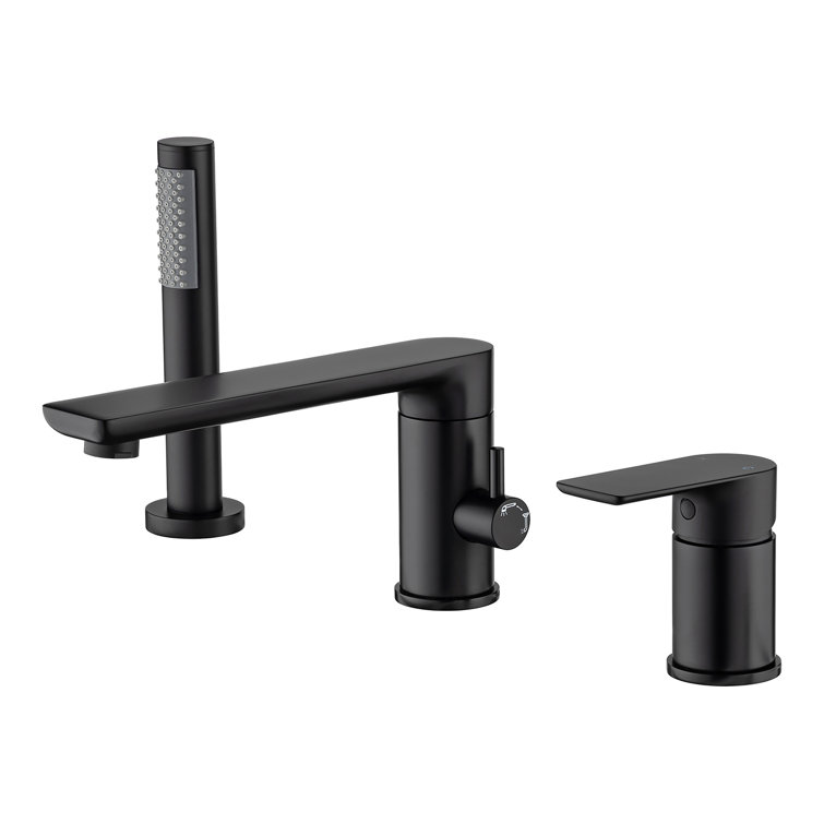 Deck Tub Spout with Diverter