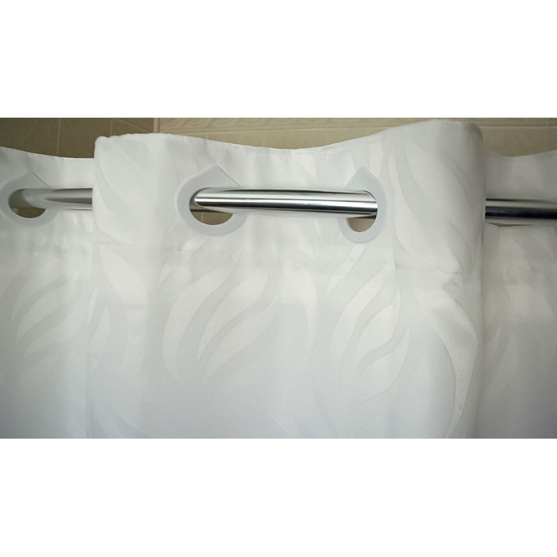 Arnesha Shower Curtain with Liner Included