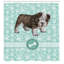 Ensemble de rideau de douche Dog Lover + crochets-44200066